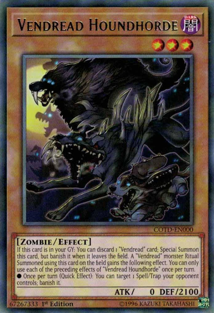 Vendread Houndhorde [COTD-EN000] Rare | GnG Games