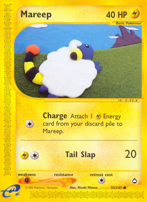 Mareep (93/147) [Aquapolis] | GnG Games