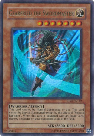 Gearfried the Swordmaster [DR3-EN142] Ultra Rare | GnG Games