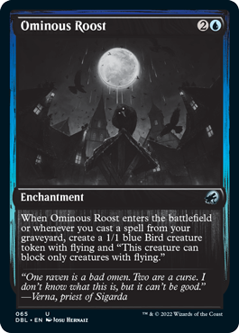 Ominous Roost [Innistrad: Double Feature] | GnG Games
