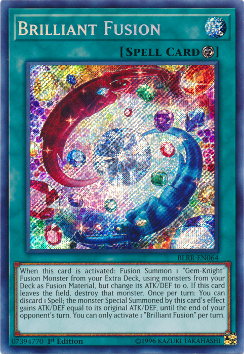 Brilliant Fusion [BLRR-EN064] Secret Rare | GnG Games