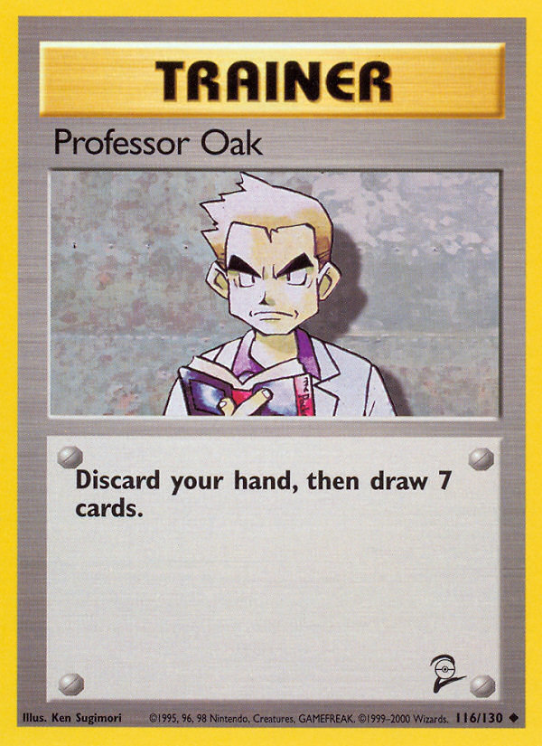 Professor Oak (116/130) [Base Set 2] | GnG Games