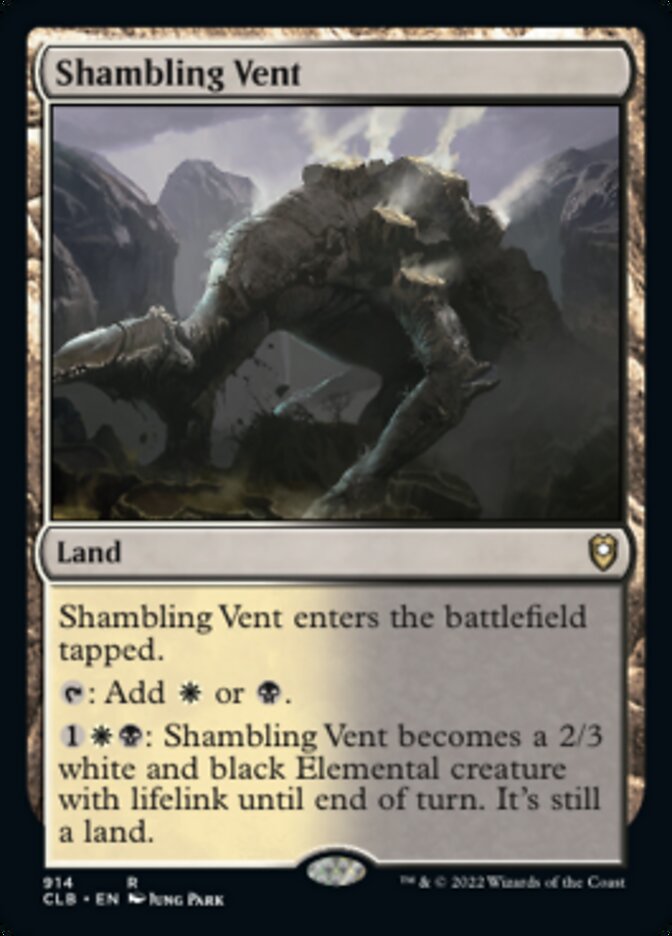 Shambling Vent [Commander Legends: Battle for Baldur's Gate] | GnG Games