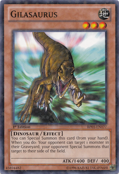 Gilasaurus [BP01-EN177] Starfoil Rare | GnG Games