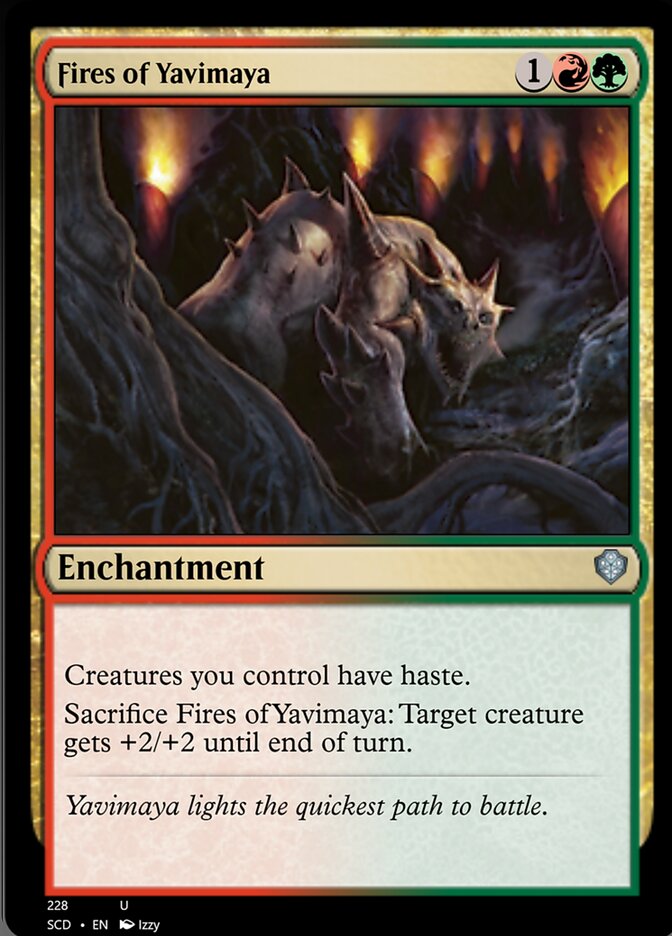 Fires of Yavimaya [Starter Commander Decks] | GnG Games