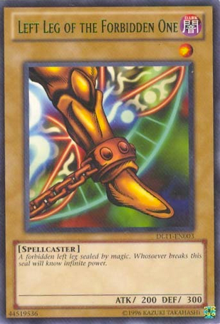 Left Leg of the Forbidden One (Green) [DL11-EN003] Rare | GnG Games