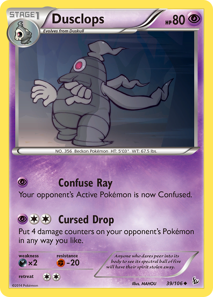 Dusclops (39/106) [XY: Flashfire] | GnG Games