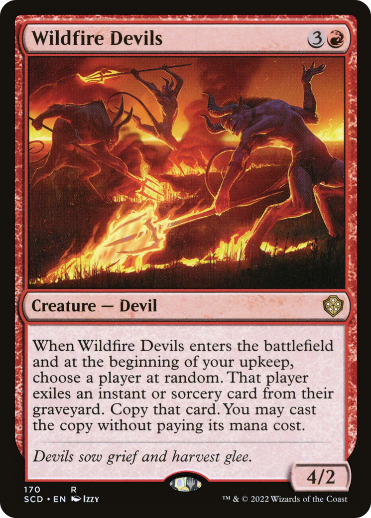 Wildfire Devils [Starter Commander Decks] | GnG Games