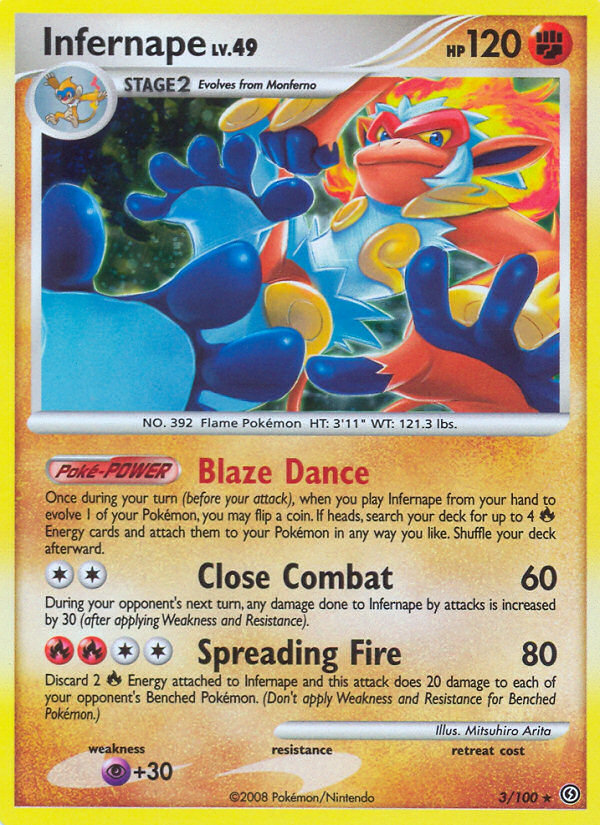 Infernape (3/100) [Diamond & Pearl: Stormfront] | GnG Games