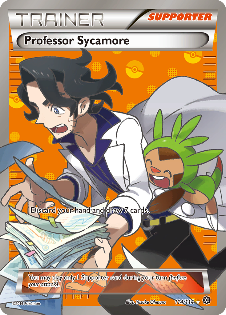 Professor Sycamore (114/114) [XY: Steam Siege] | GnG Games