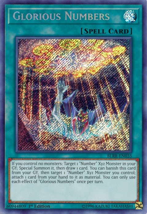 Glorious Numbers [BLRR-EN035] Secret Rare | GnG Games