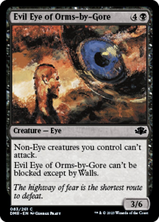Evil Eye of Orms-by-Gore [Dominaria Remastered] | GnG Games