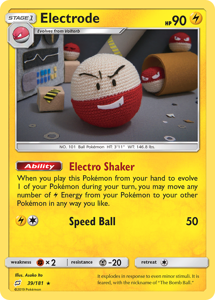 Electrode (39/181) [Sun & Moon: Team Up] | GnG Games