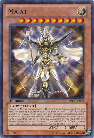 Ma'at [SP14-EN042] Starfoil Rare | GnG Games