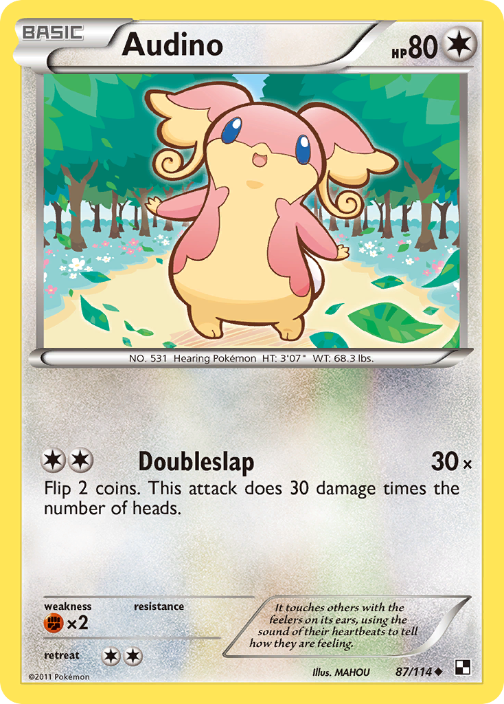 Audino (87/114) [Black & White: Base Set] | GnG Games