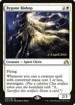 Bygone Bishop [Shadows over Innistrad Promos] | GnG Games