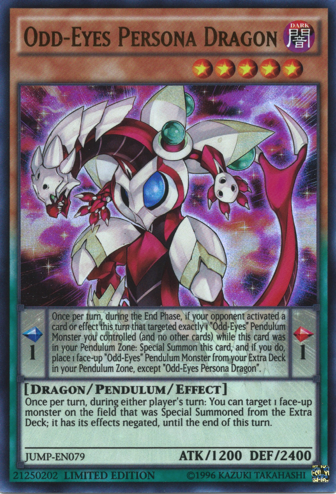 Odd-Eyes Persona Dragon [JUMP-EN079] Ultra Rare | GnG Games