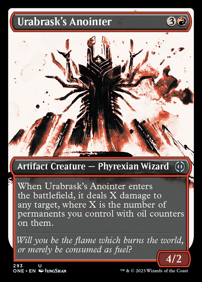 Urabrask's Anointer (Showcase Ichor) [Phyrexia: All Will Be One] | GnG Games