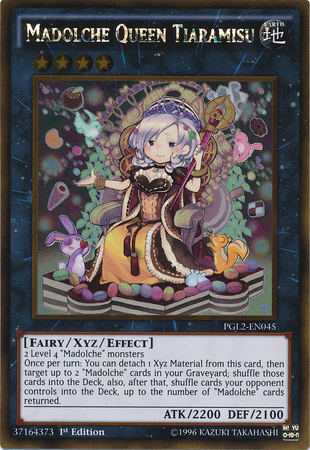 Madolche Queen Tiaramisu [PGL2-EN045] Gold Rare | GnG Games