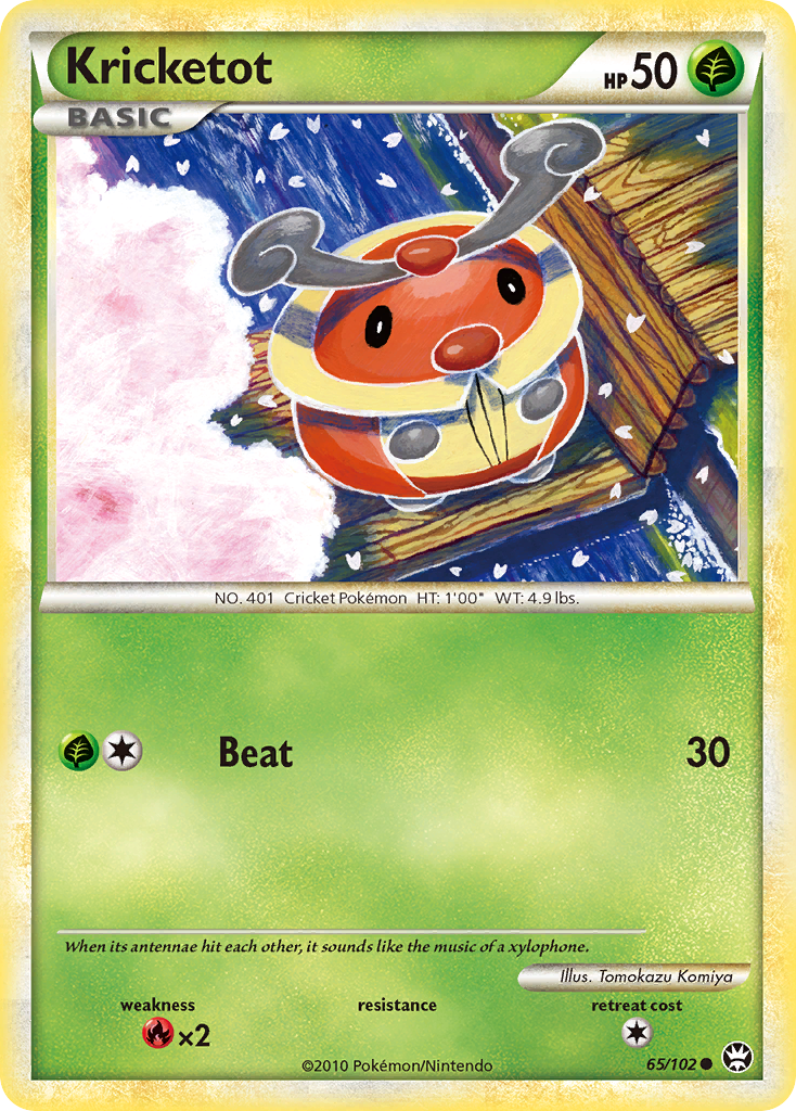 Kricketot (65/102) [HeartGold & SoulSilver: Triumphant] | GnG Games