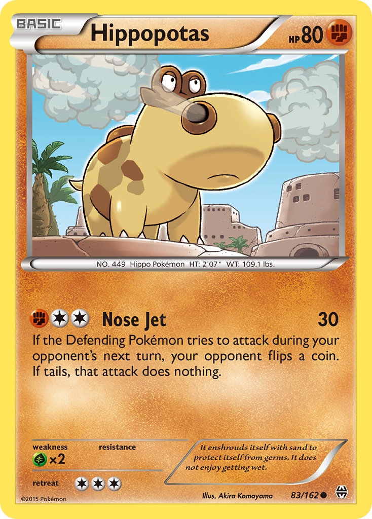 Hippopotas (83/162) [XY: BREAKthrough] | GnG Games