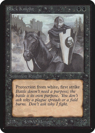 Black Knight [Limited Edition Alpha] | GnG Games