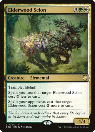 Elderwood Scion [Commander 2018] | GnG Games