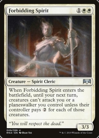 Forbidding Spirit [Ravnica Allegiance] | GnG Games