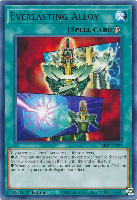 Everlasting Alloy [LED7-EN037] Rare | GnG Games