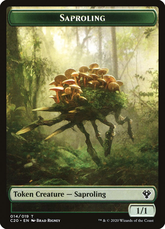 Saproling Token [Commander 2020] | GnG Games