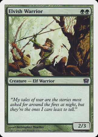 Elvish Warrior [Ninth Edition] | GnG Games