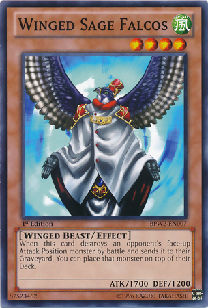 Winged Sage Falcos [BPW2-EN007] Common | GnG Games