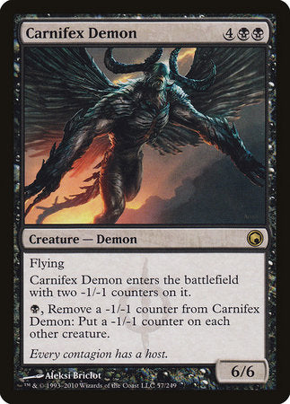 Carnifex Demon [Scars of Mirrodin] | GnG Games