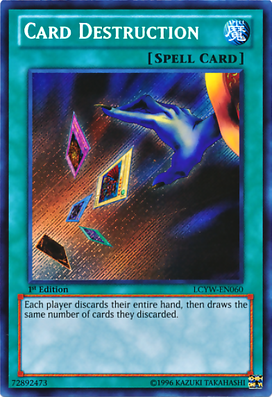 Card Destruction [LCYW-EN060] Secret Rare | GnG Games