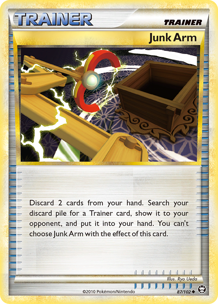 Junk Arm (87/102) [HeartGold & SoulSilver: Triumphant] | GnG Games