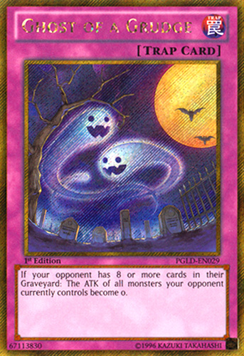 Ghost of a Grudge [PGLD-EN029] Gold Secret Rare | GnG Games