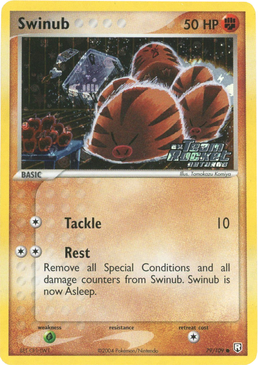 Swinub (79/109) (Stamped) [EX: Team Rocket Returns] | GnG Games