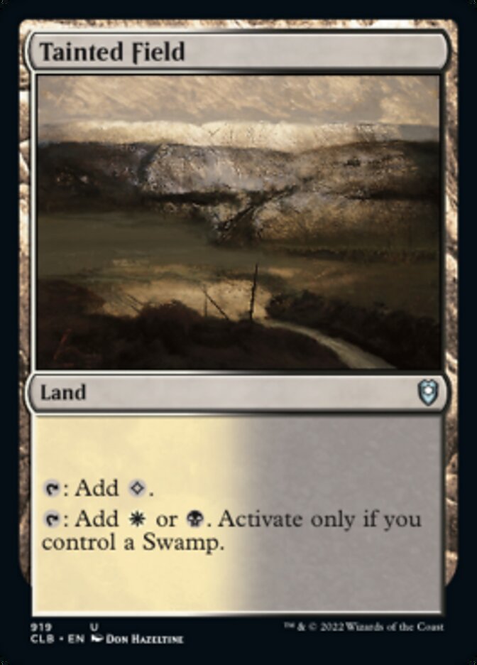 Tainted Field [Commander Legends: Battle for Baldur's Gate] | GnG Games
