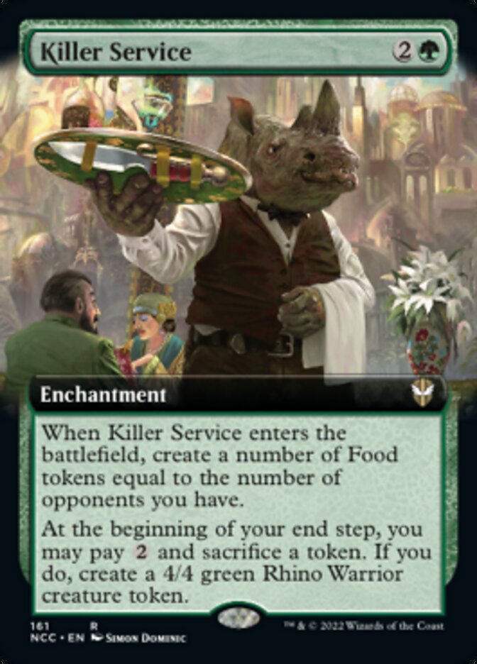 Killer Service (Extended Art) [Streets of New Capenna Commander] | GnG Games