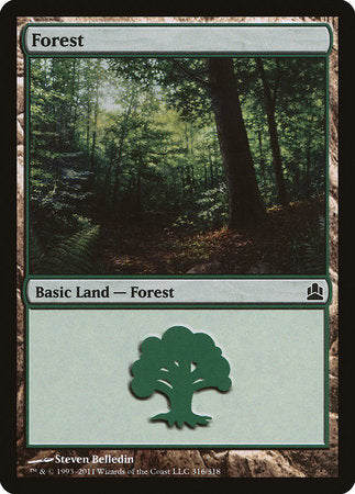 Forest (316) [Commander 2011] | GnG Games