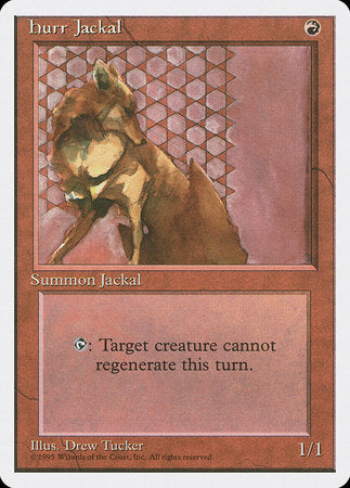 Hurr Jackal [Fourth Edition] | GnG Games