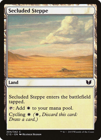 Secluded Steppe [Commander 2015] | GnG Games