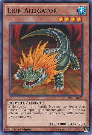 Lion Alligator [BP03-EN089] Rare | GnG Games