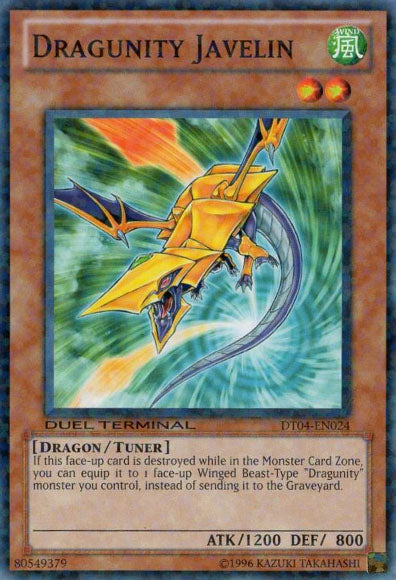 Dragunity Javelin [DT04-EN024] Common | GnG Games