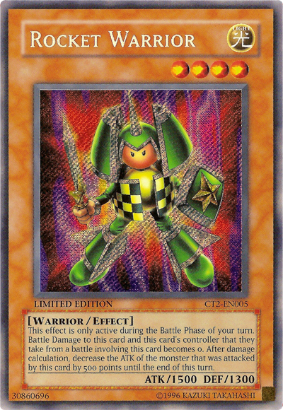 Rocket Warrior [CT2-EN005] Secret Rare | GnG Games