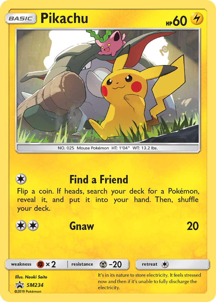 Pikachu (SM234) [Sun & Moon: Black Star Promos] | GnG Games