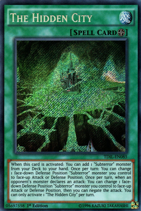 The Hidden City [TDIL-EN085] Secret Rare | GnG Games