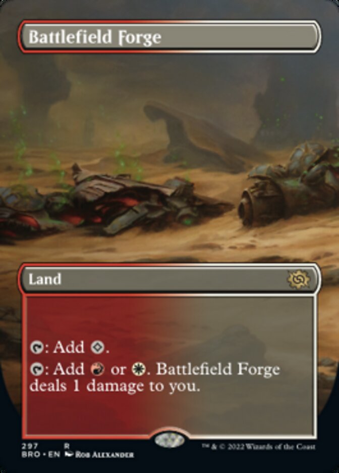 Battlefield Forge (Borderless Alternate Art) [The Brothers' War] | GnG Games