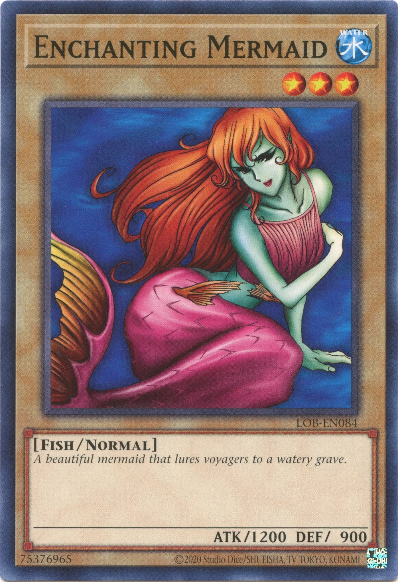 Enchanting Mermaid (25th Anniversary) [LOB-EN084] Common | GnG Games