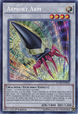 Armory Arm [LC5D-EN034] Secret Rare | GnG Games